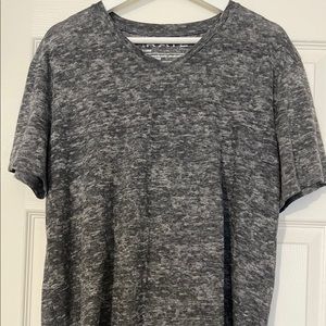 The Rail Mens T-Shirt Gray Heather Size XL Burnout V-Neck Tee
 ($79.00 retail)